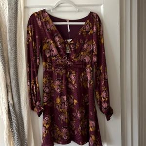 Free People long sleeved dress